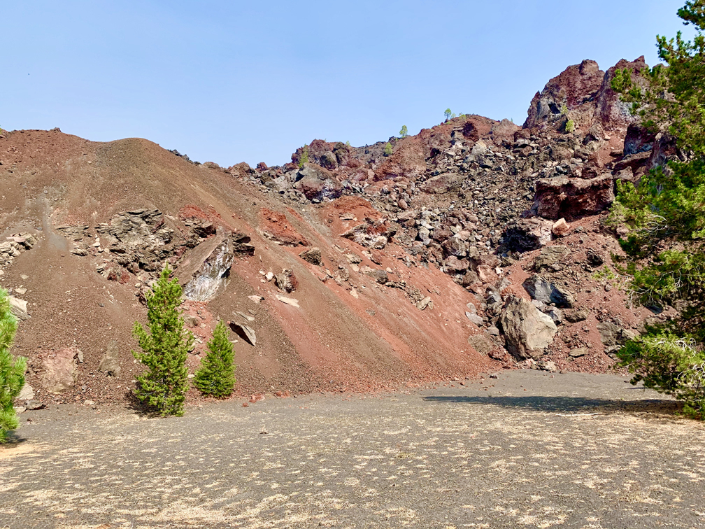 Hiking to the Painted Dunes at Lassen Volcanic National Park
